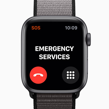 Apple Watch Series 5 44mm Space Black Titanium Case Black Milanese Loop (MWQR2) 