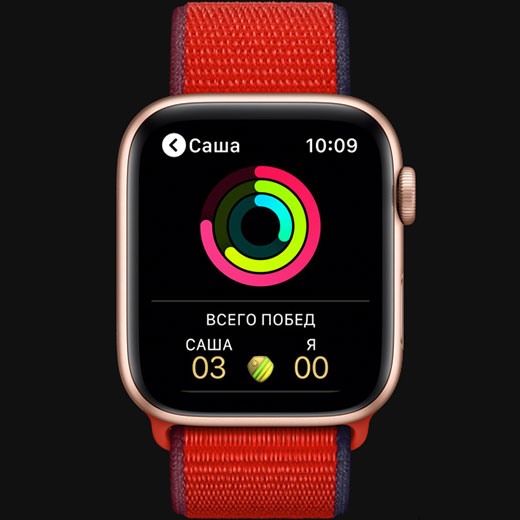 Смарт-часы Apple Watch Series 6 GPS, 44mm (PRODUCT) Red Aluminum Case with Red Sport Band (M00M3)