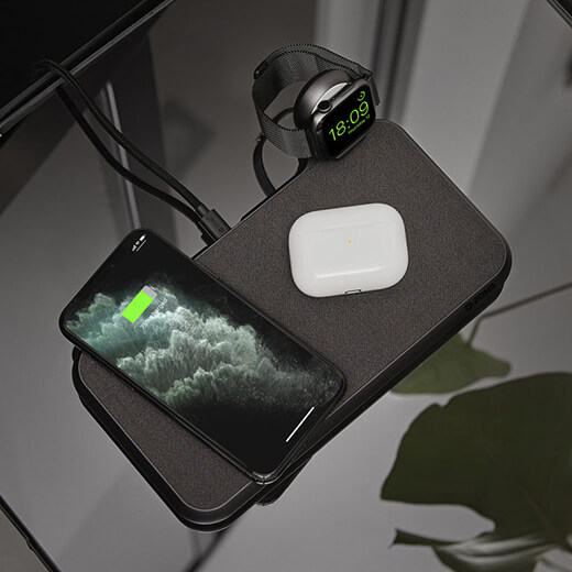 Беспроводное зарядное устройство для Apple Watch Zens Aluminium USB-Stick