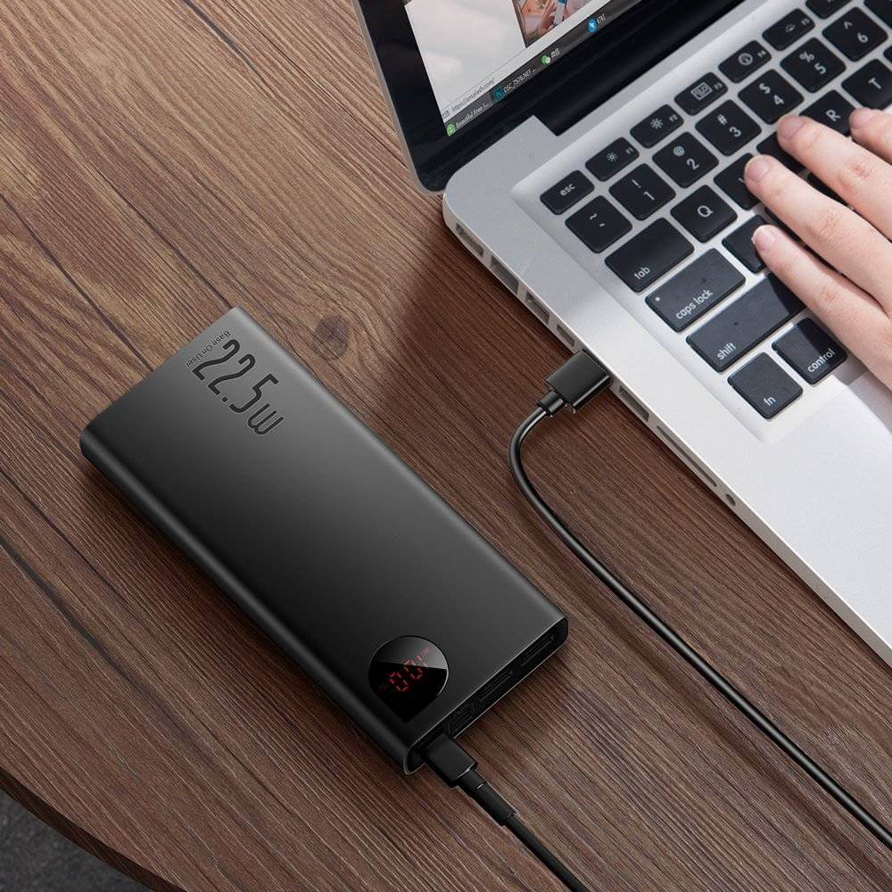 Купить Power Bank Ваsеus Аdаmаn Dіgіtаl Dіsрlау Quісk Сhаrgе 20000mAh 22.5W в Киеве