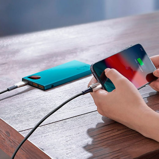 Повербанк Baseus Adaman Metal Digital Display Quick Charge 22.5W 10000mAh ціна Україна