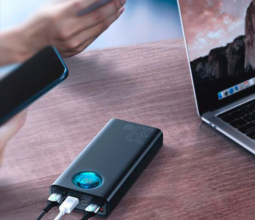 Повербанк Baseus Amblight Quick Charge 33W 30000mAh