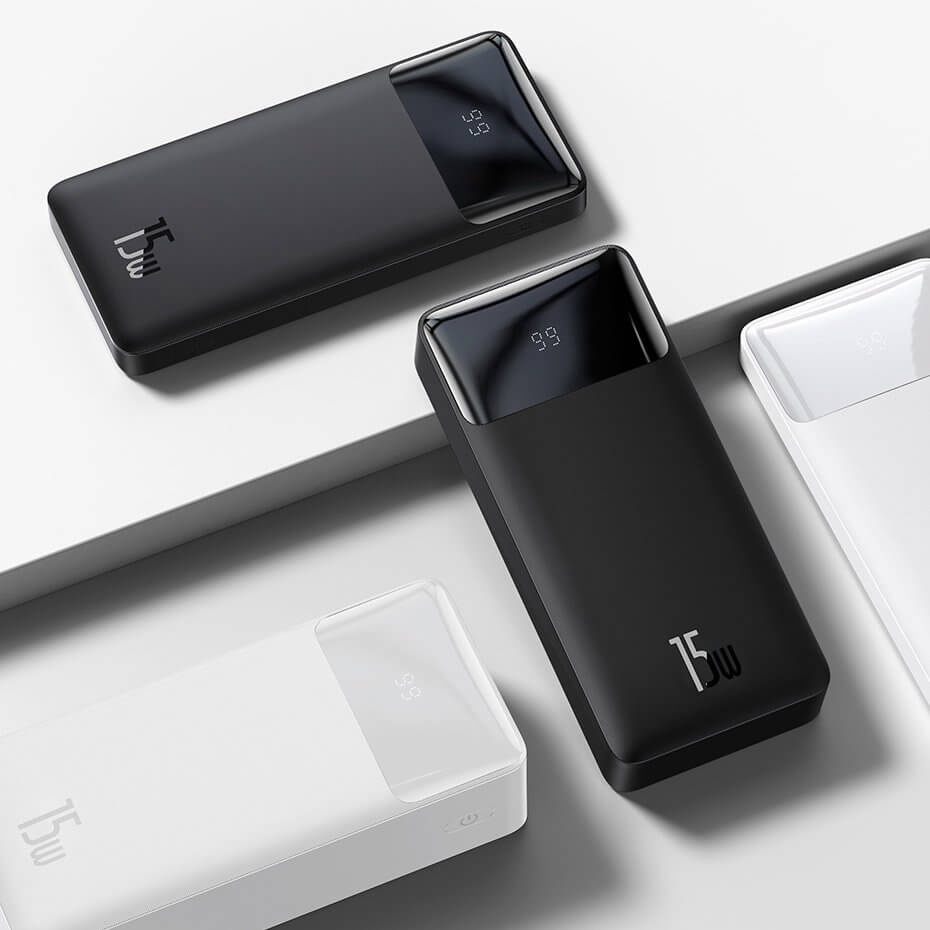 Купить Power Bank Baseus Bipow Digital Display Power Bank Black 10000mAh 15W в Киеве по низкой цене