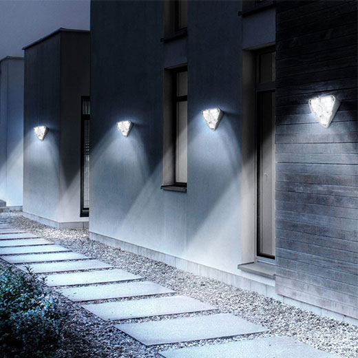Светильник на солнечной батарее Baseus Energy Collection Series Solar Energy Induction Wall Lamp Black купить
