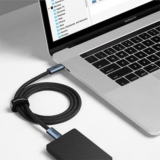 Цена кабеля Baseus Flash Series Full Featured Type-C to Type-C 100W USB 4 Cable 1m