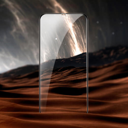 Защитное стекло Baseus Full-screen Tempered Glass 0.25mm для iPhone 12 (2 шт.)