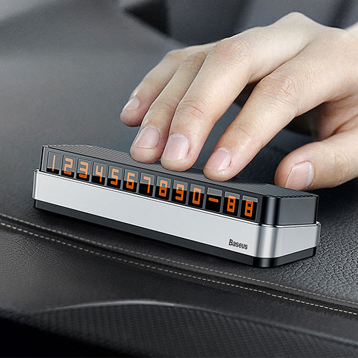 Парковочная карта Baseus Moonlight Box Series Temporary Parking Number Plate цена
