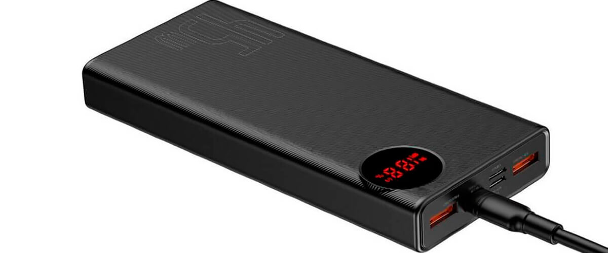 Повербанк Baseus Mulight Digital Display Quick Charge 20000mAh
