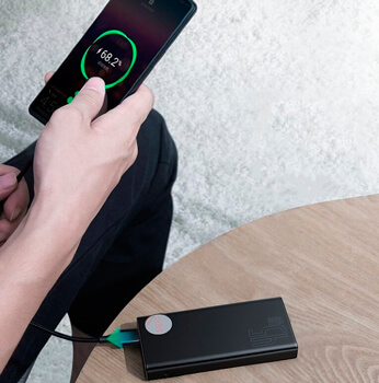 Повербанк Baseus Mulight Digital Display Quick Charge 20000mAh