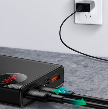 Повербанк Baseus Mulight Digital Display Quick Charge 20000mAh