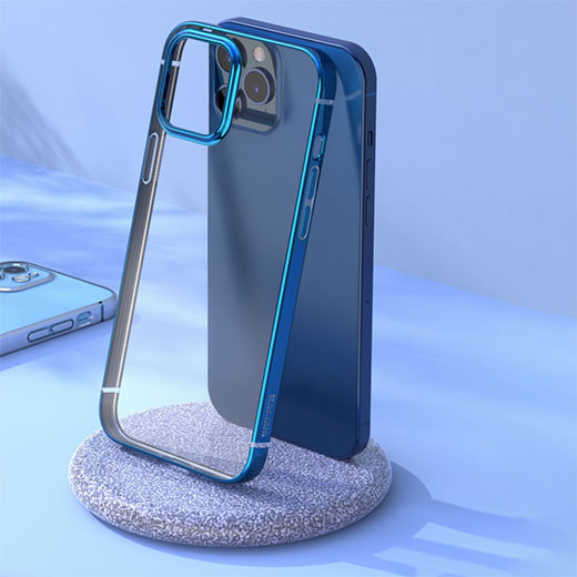 Силиконовый чехол Baseus Shining Case (Anti-fall) Black для iPhone 12 mini обладает лучшими преимуществами