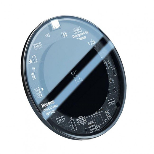Беспроводное зарядное устройство Baseus Simple Wireless Charger Updated Version 15W Transparent