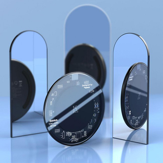 Беспроводное зарядное устройство Baseus Simple Wireless Charger Updated Version 15W Transparent