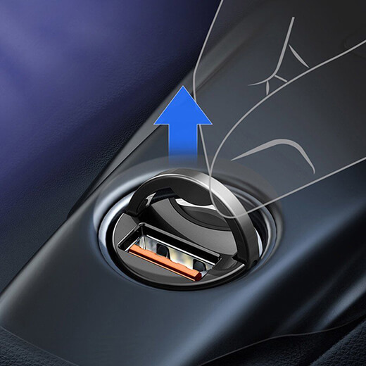 Автомобильное зарядное устройство Baseus Tiny Star mini Quick car charger USB Port 30W