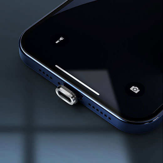 Магнітний зарядний кабель Baseus Zinc Magnetic Safe Fast Charging Type-C to Lightning PD 20W 1m Black