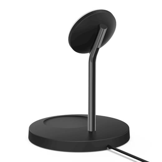 Магнітна бездротова зарядка Belkin 2-in-1 Wireless Charger with MagSafe Black для iPhone | AirPods