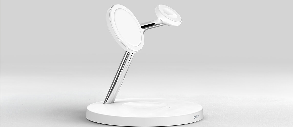 Док-станция Belkin 3 in 1 Wireless Charger with MagSafe для iPhone 14 | 13 | 12