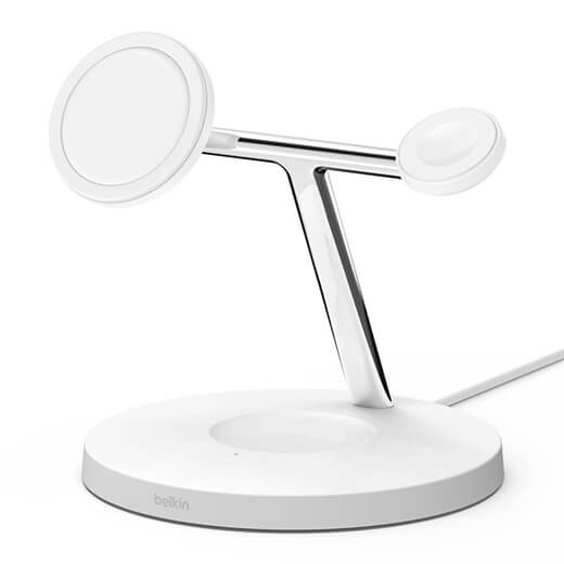 Док-станция Belkin 3 in 1 Wireless Charger with MagSafe для iPhone 14 | 13 | 12