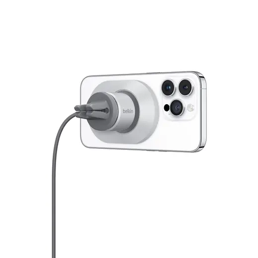 Магнитный автодержатель с беспроводной зарядкой Belkin BOOST&uarr;CHARGE&trade; PRO MagSafe 15W для iPhone 14 | 13 | 12 новинка