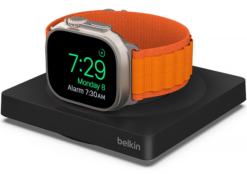 Зарядний пристрій Belkin Boost Charge Pro Portable Fast Charger для Apple Watch WIZ015, чорний