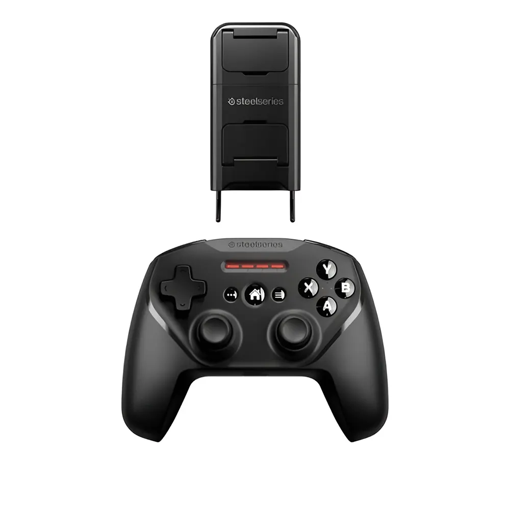 Бездротовий ігровий контролер (геймпад) SteelSeries Nimbus+ для iPhone/iPad/ Apple TV, 50 годин автономної роботи, з L3/R3