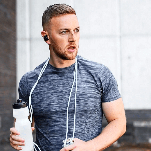 Бездротові навушники Bose Sport Earbuds Black з автоматичною паузою