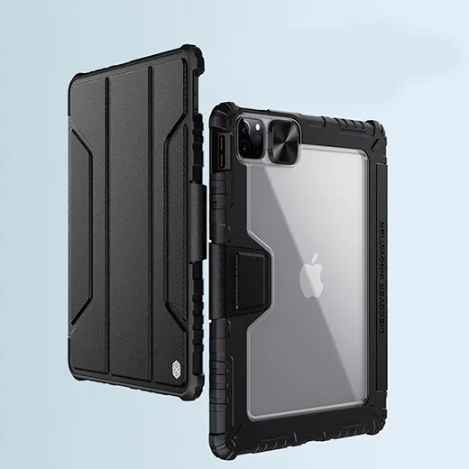 Защитный чехол Nillkin Bumper Leather Case Pro для iPad Pro 11" (М1 2021 | 2020 | 2018) | iPad Air 5 М1 | 4 (2022 | 2020) с держателем Apple Pencil