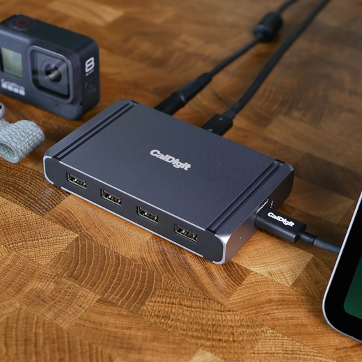 Хаб (адаптер) CalDigit Element Hub Thunderbolt 4 | USB4 4K60Hz для MacBook | iPad