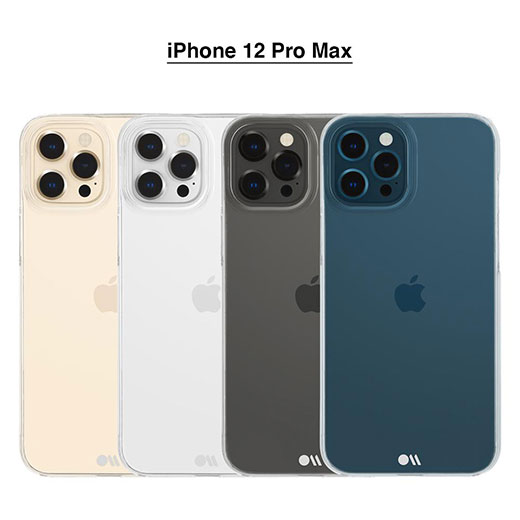 Прозрачный чехол Case-Mate Barely There Clear для iPhone 12 Pro Max