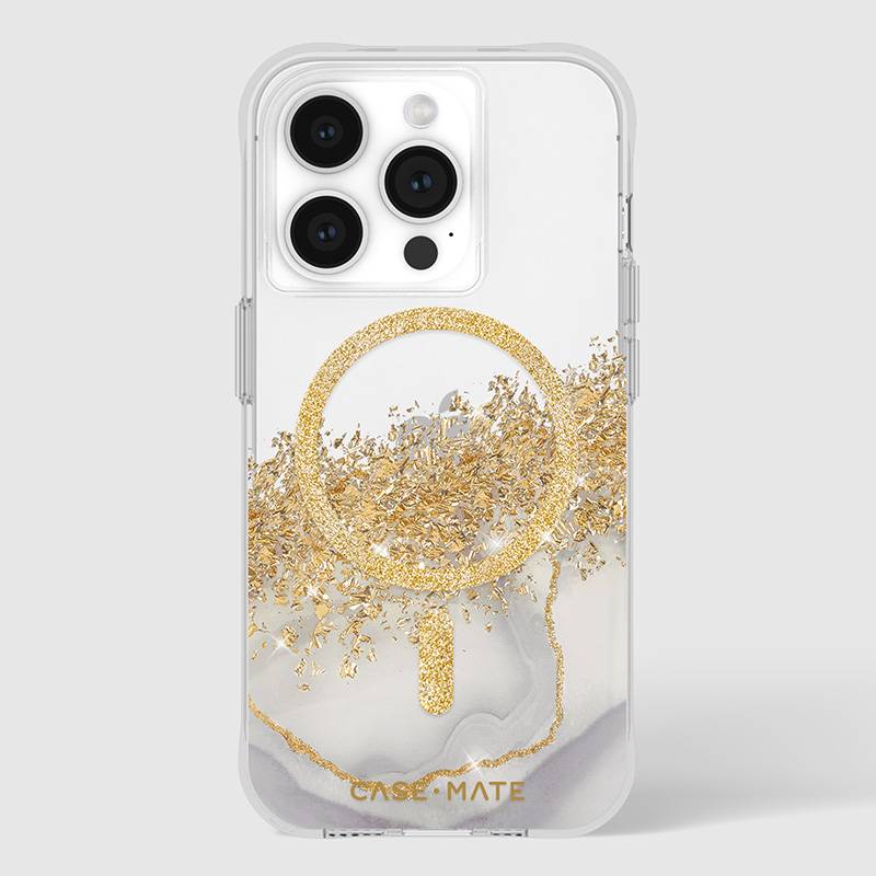 Чохол Karat Marble MagSafe з антибактеріальним покриттям для Apple iPhone 15 Pro