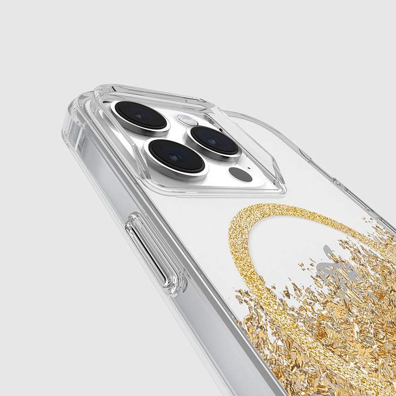 Чохол Karat Marble MagSafe з піднятими краями для захисту екрану Apple iPhone 15 Pro