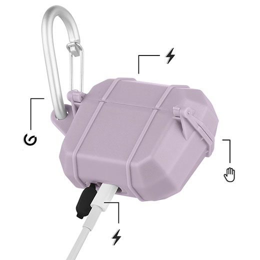 Противоударный водонепроницаемый чехол с карабином Case-Mate Pelican Marine для AirPods Pro