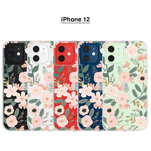 Прозорий чохол Case-Mate Rifle Paper Co. Wild Flowers для iPhone 12 | 12 Pro