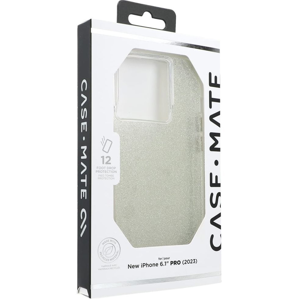 Чохол Case Mate Sheer Crystal для Apple iPhone 15 Pro, золотий
