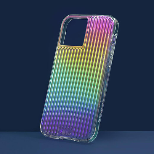 Захисний чохол Case-Mate Tough Groove Iridescent для iPhone 12 | 12 Pro