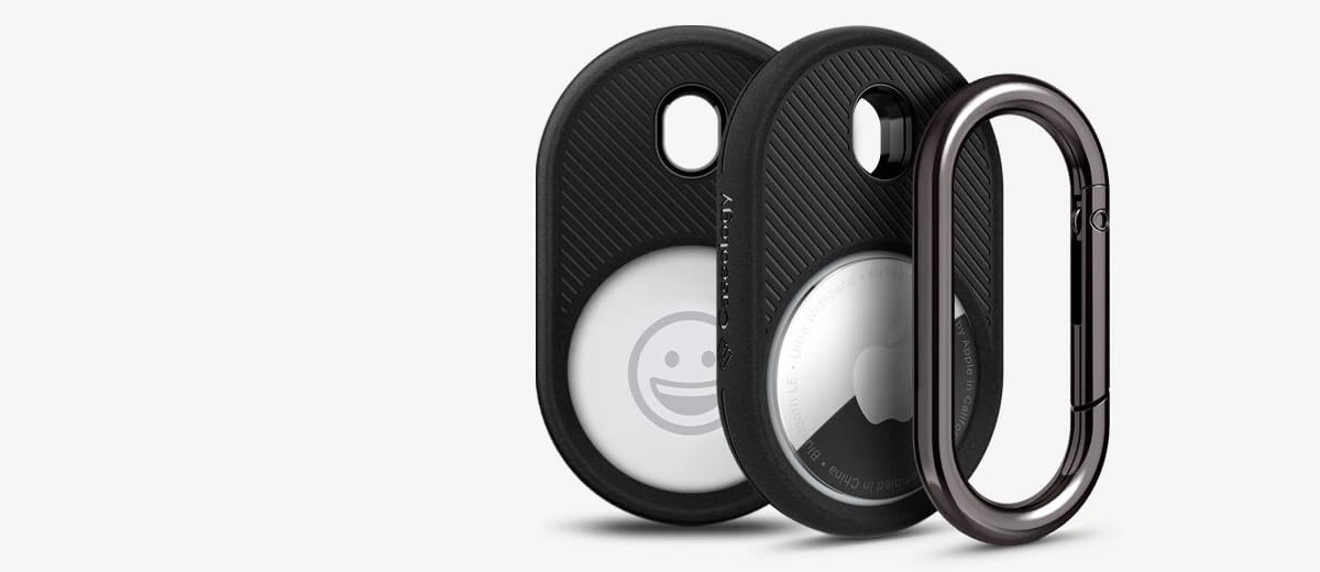 Чехол с карабином Caseology Vault Protective Cover для AirTags
