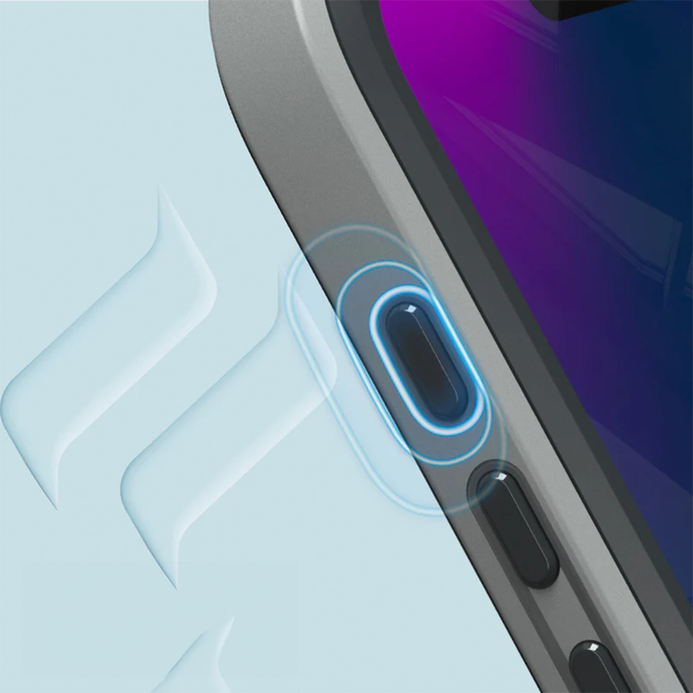 Міцний та водонепроникний захисний чохол Catalyst Total Protection для iPhone 15 Pro у сірому кольорі