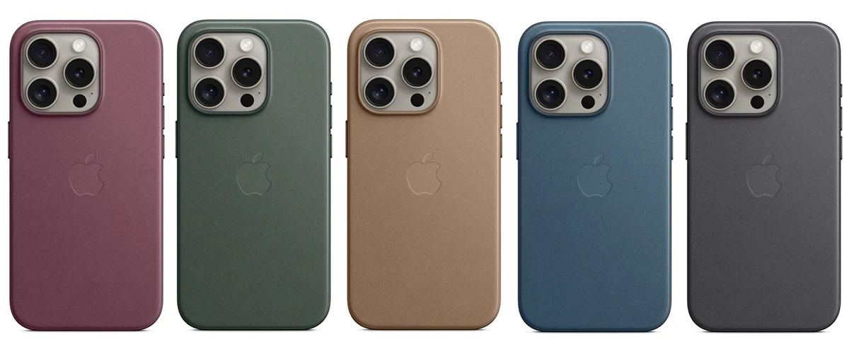Виды чехлов на iPhone 15 Pro Max