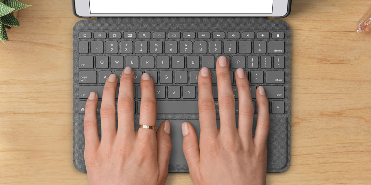 Чохол-клавіатура Logitech Combo Touch Midnight Black для iPad Air 11" M2 | M3 (2024)