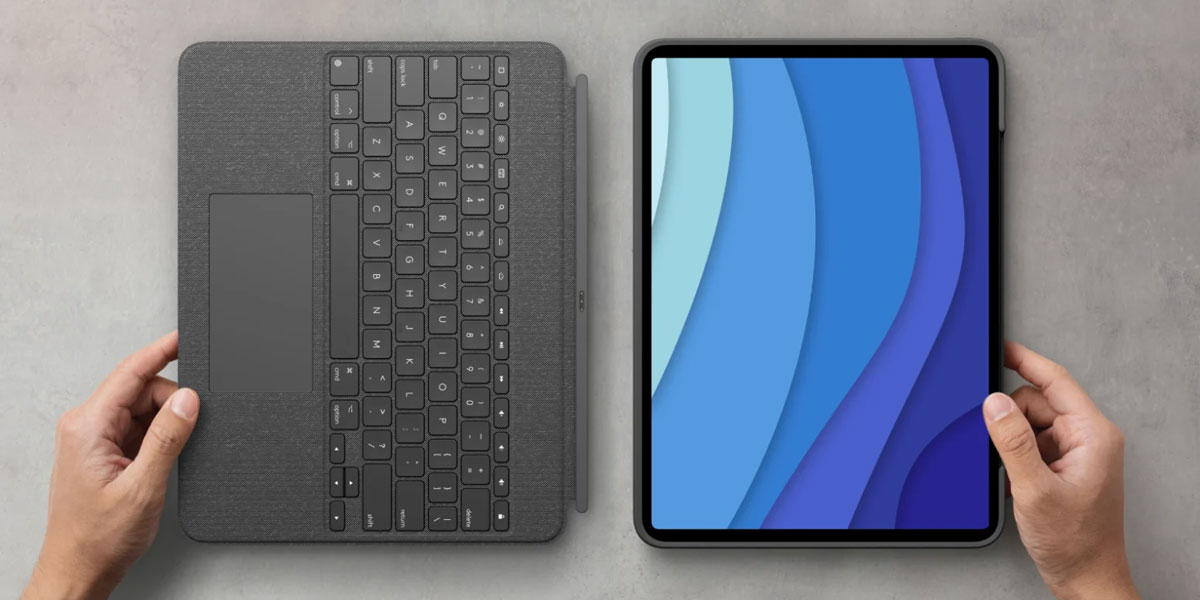Чехол-клавиатура Logitech Combo Touch Midnight Black для iPad Pro 11" M4 (2024)