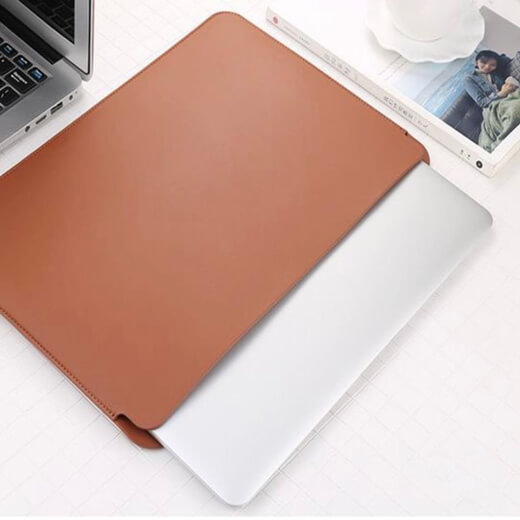 Чехол-карман COTEetCI Leather Liner Bag для MacBook Air Retina 13" (2018-2020) | Pro 13" (2016-2020) Brown