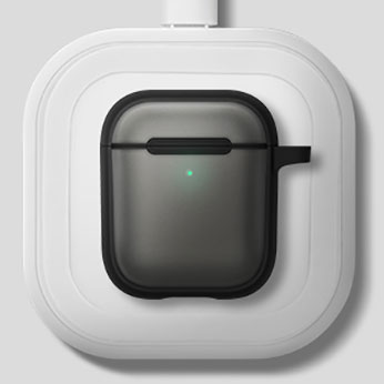 Чехол с карабином CYRILL Color Brick для Apple AirPods 1, 2