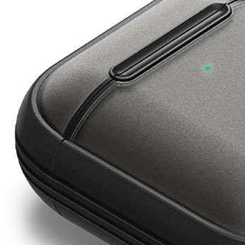 Чехол с карабином CYRILL Color Brick для Apple AirPods 1, 2