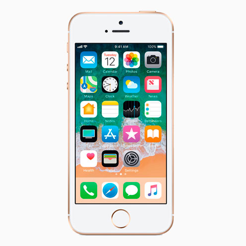 Дисплей з тачскріном (оригінал) Black для iPhone SE