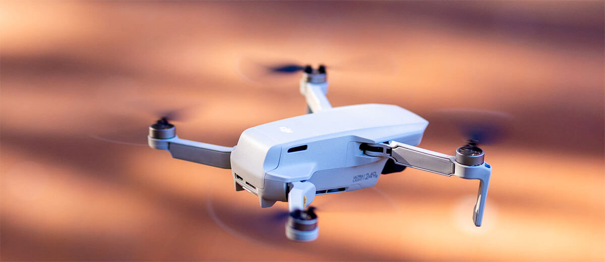 Квадрокоптер (дрон) с камерой DJI Mini 2