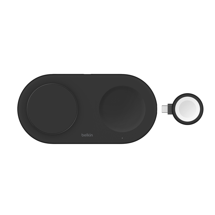 Док-станція MagSafe Belkin 3-в-1 BoostCharge Pro Charging Pad 15W з Qi2 для iPhone | Apple Watch | AirPods