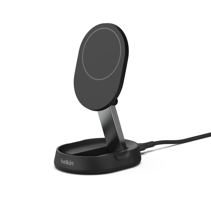 Док-станция с MagSafe Belkin BoostCharge Pro Charging Stand with Qi2 15W Black для iPhone