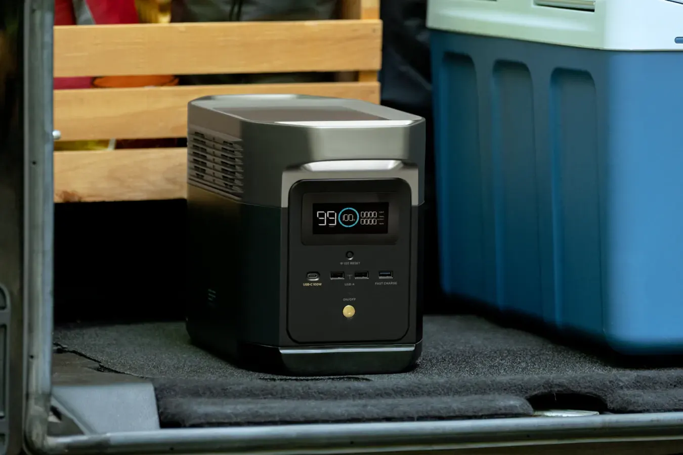 Портативна електростанція EcoFlow DELTA mini Portable Power Station Black 1400W.
