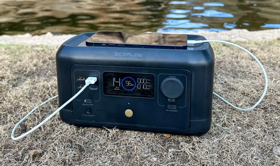 Зарядная станция EcoFlow River mini Black 300W