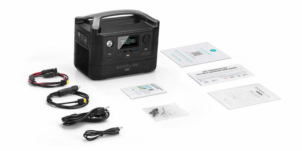 Зарядная станция EcoFlow River Max Black 600W особенности